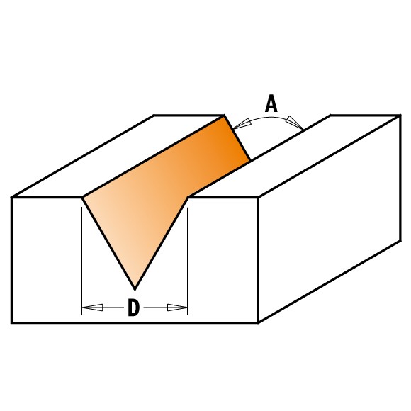 Buy CMT- Laser Point Bit (60deg)Z2 HW S=7 D=12.7 Online | Power Tools | Qetaat.com